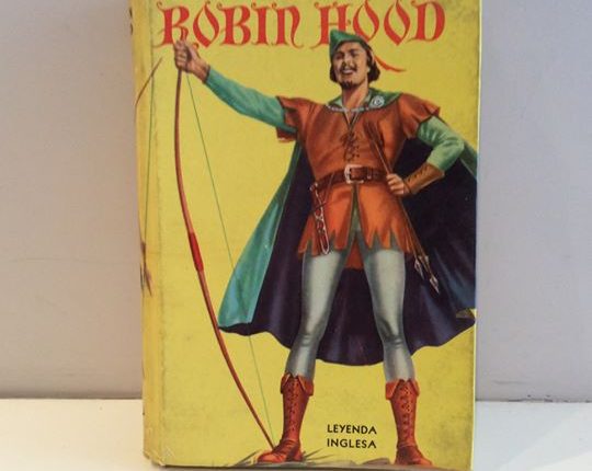 Libro-coleccion-Robin-Hood-antiguo-Robin-Hood-