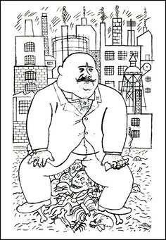 Georges Grosz: Nadie se preocupa por ellos, 1920