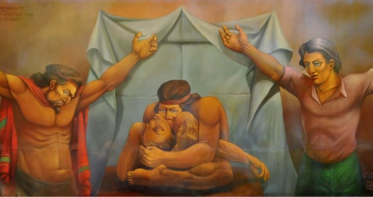 Rodolfo Campodónico- El mestizaje- 1998
