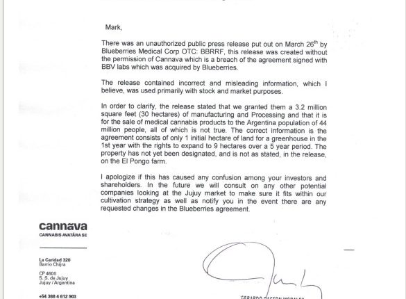 carta de Gaston M