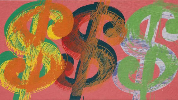 Andy-Warhol-Triple Dollar Sign- 1981-1982