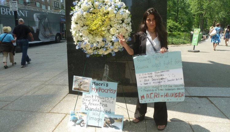 RAQUEL PINA USA INTERVENCIÓN EN CENTRAL PARK