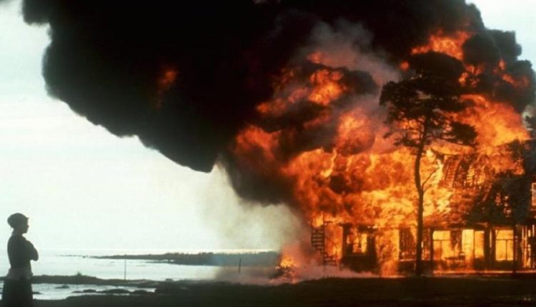 Andrei Tarcovski- Sacrificio 1986 incendio
