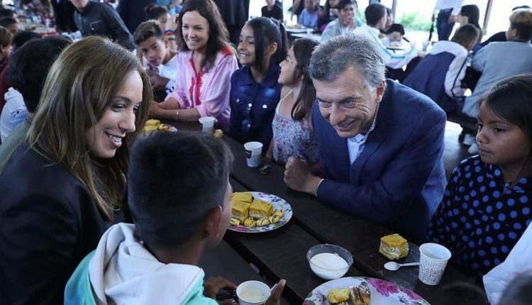 Macri-Vidal-Stanley- Educación Pobreza y hambre