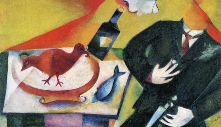 Marc-Chagall-The-Drunkard