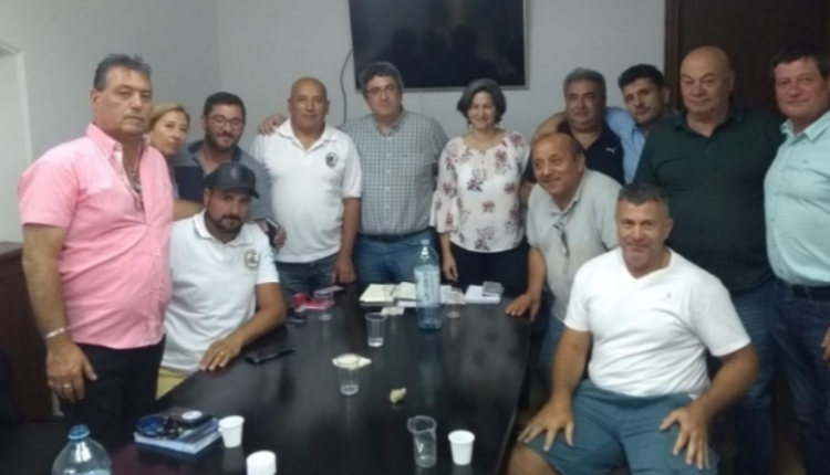 El Ministro Javier Rodríguez y la Subsecretaria de Agricultura, Ganadería y Pesca, Carla Seain, se reunieron con representantes de trabajadores de la pesca y Cámaras empresariales