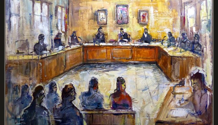 JUICIOS-JUZGADOS-ARTE-PINTURA-ABOGADOS-JUTJATS-MANRESA-CUADROS-PINTOR-ERNEST DESCALS-