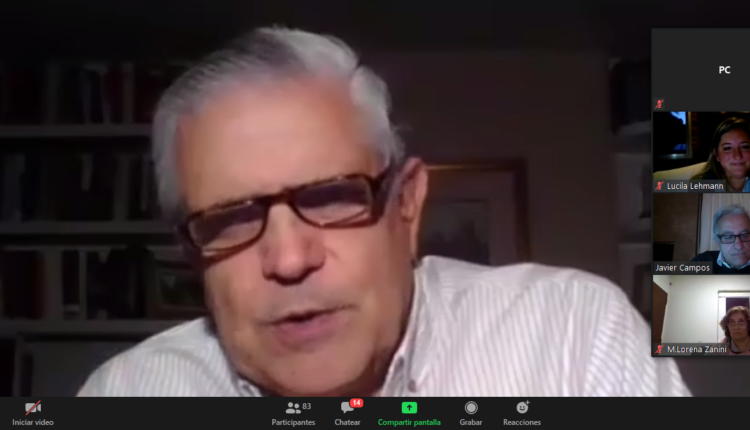 Ricky y su gente en teleconferencia