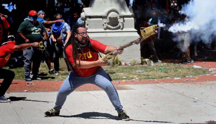 Represion Congreso incidentes reforma previsional jubilatoria NS